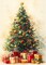 5D Christmas Tree Diamond Painting Kits for Adults (12x16 inch)